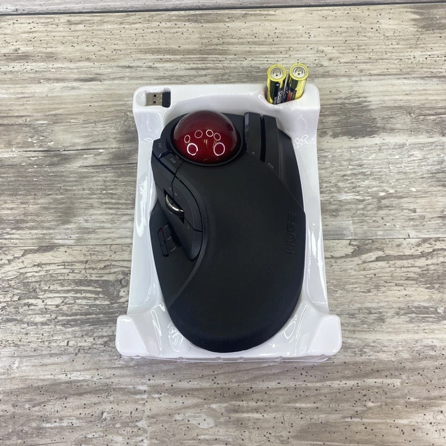 HUGE TRACKBALL Mouse, 2.4GHz Wireless, Finger Control, 8Button