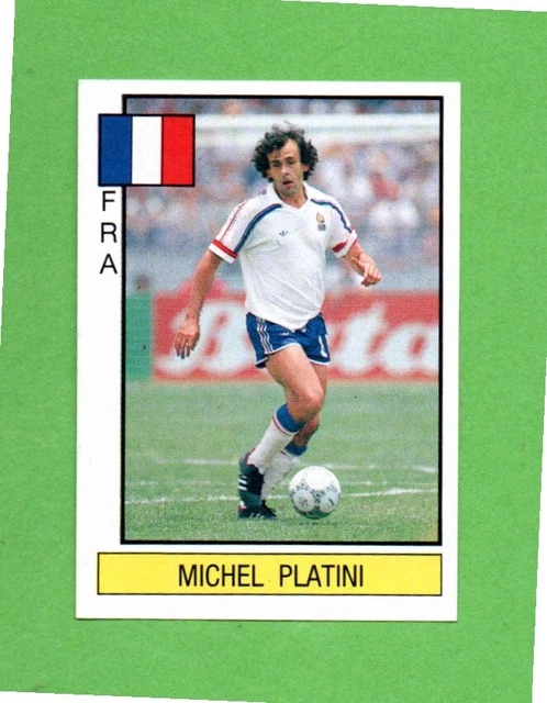 MICHEL PLATINI JUVENTUS Footprint Rara N° 20 Nuova No Panini Pallone D'oro EUR 7,50 - IT