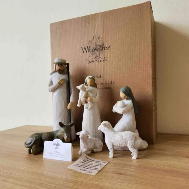 Willow Tree nativity figure 6-Piece Nativity Set_sculpted hand-painted