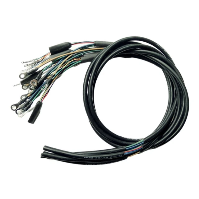 Set di 2 connettori per cablaggio di cavi CDI (2 pin + 4 pin) per GY6 4 tempi, 50 cc, 125 cc, 150 cc, scooter ciclomotore ATV Go Kart 15 mm Accessori Moto