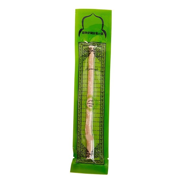 Miswak Siwak Natural Toothbrush Teeth Whitener Soft Travel Manual Toothbrus GAIR