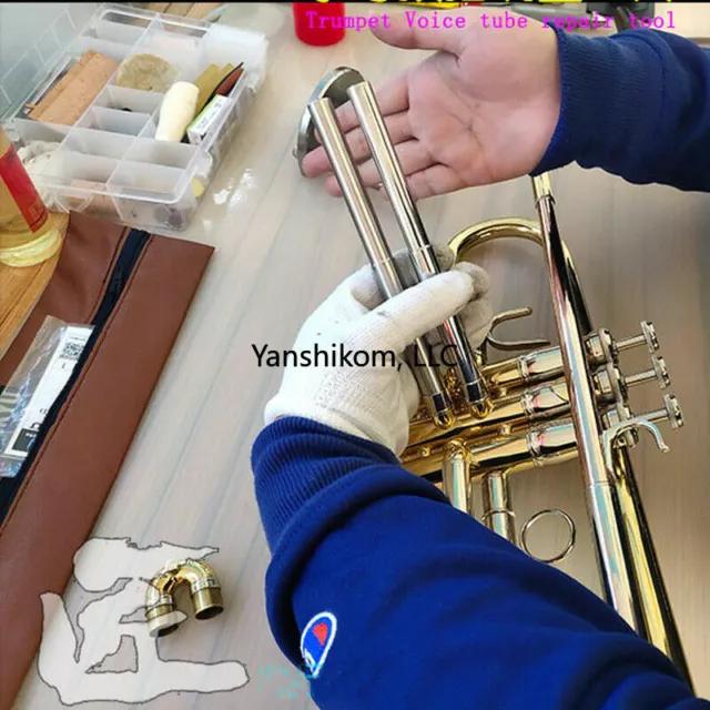 Herramienta de reparación de trompeta paralelismo flacidez reparación mantenimiento de trompeta 2024 EE. UU.