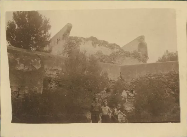 France, Île Porquerolles (Hyères, Var), Fort de l&#039;Alycastre  Vintage silver
