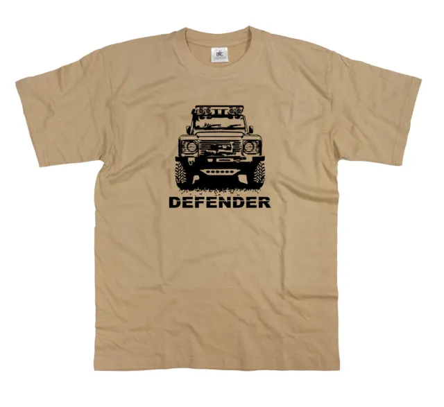 LAND ROVER MODIFIED DEFENDER 90 110 TDI 4x4 OFF ROAD VEHICLE T SHIRT