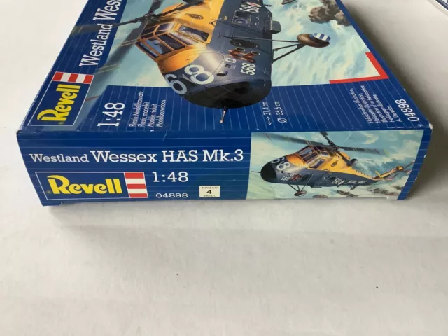 ✅ Revell 04898 1:48 Westland Wessex HAS Mk3 R-Navy versiegelt (DV128-25K2/1/2) 3