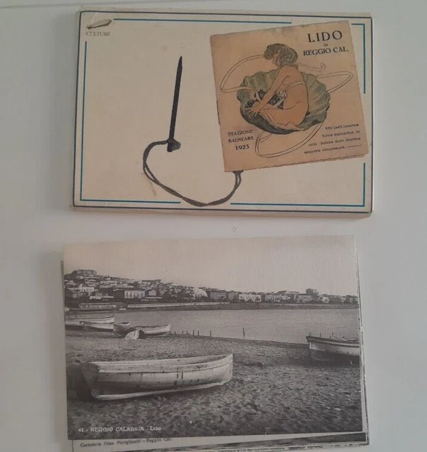 Lotto 10 Folder Cartoline REGGIO CALABRIA E IL SUO LIDO - Agazio Trombetta