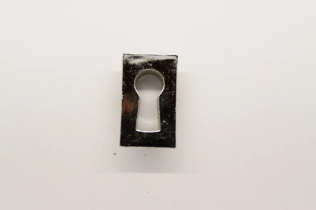 Schlüsselbuchse, Schlüssellochblende Häfele 24x14mm Argento Plastica Piazza