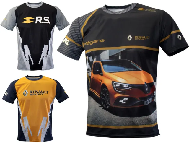 Renault Megane Trophy T-shirt Camiseta Racing Maglietta Nurburgring tuning gift