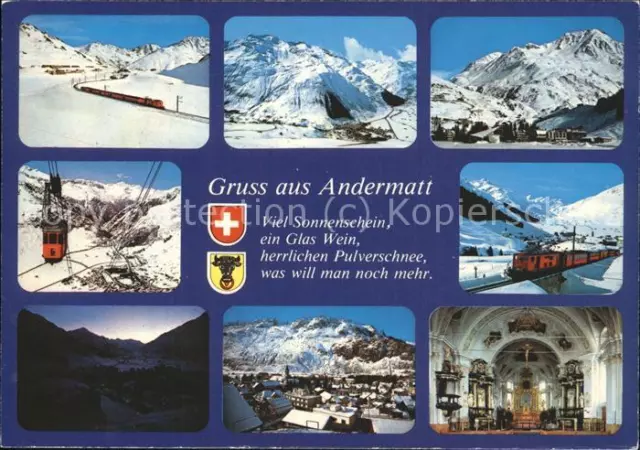 71511032 Seilbahn Andermatt Wappen Seilbahn