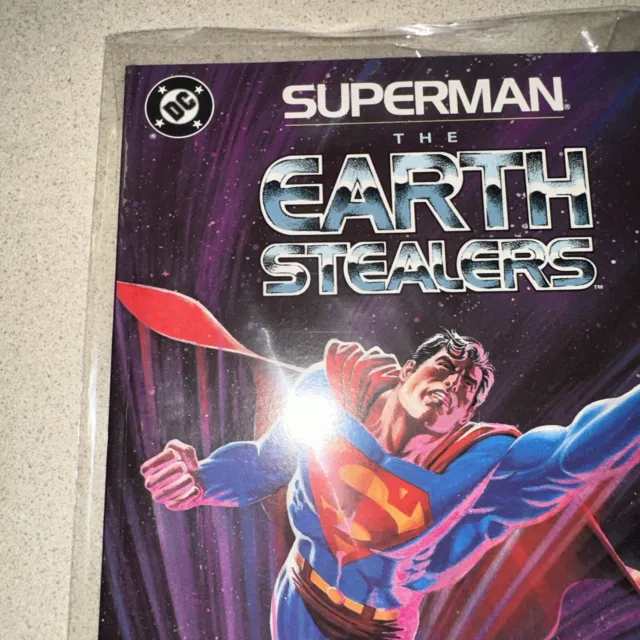 Superman: The Earth Stealers ( DC Comics 1988) Graphic Novel JOHN BYRNE TPB nm 3