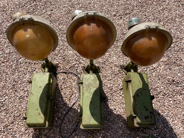 3 x Vintage REVO Tipton Corner Street Lights Genuine