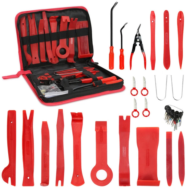 Auto Demontage Werkzeug Clipheber KFZ Reparatur Innenraum Ausbau 40tlg/158tlg