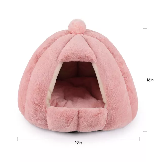 Pet Dog Cat Bed Mat Puppy Sleeping Cave Kitten Soft Plush Cushion House Winter