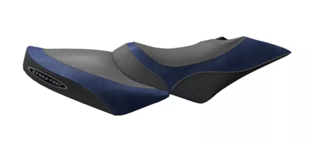 Hydro-Turf SeaDoo Seat Cover 07-09 GTX Limited 08 not iS Dark Gray CF/Blue Em