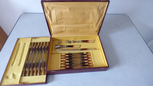 Fourchette à Dessert Gamme Vieux Paris Satine - Lot de 12 - AMEFA