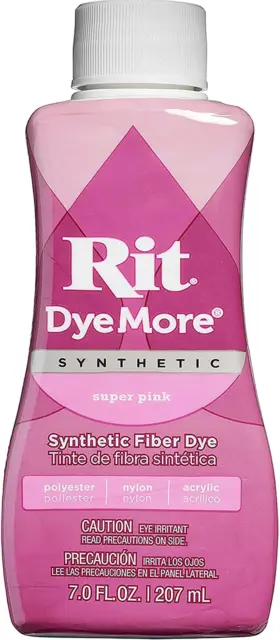 Dye UR810.SUPI Fabric Liquid Dye Synthetic Dyemore, 7-Ounce, Super Pink