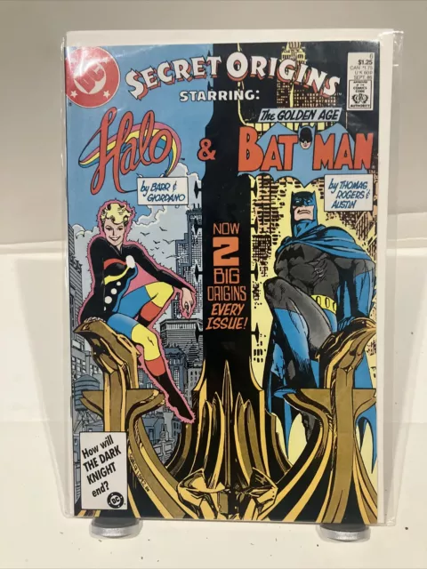Secret Origins #6 Newsstand Variant ~ VF - NEAR MINT NM ~ 1986 DC Comics