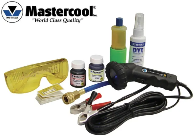 Mastercool 53351-B Black Professional UV Leak Detector Kit New Free Shipping USA