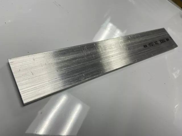 1/8" x 1-1/2" x 1 FOOT Aluminum Flat Bar 6061 Plate, 12" Length T6511 Mill Stock