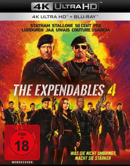 The Expendables 4 (4K Ultra HD) (+ Blu-ray) (4K UHD Blu-ray) Statham Jason Dave