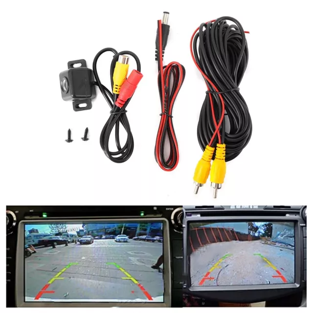 New Universal Car Parking System HD Monitor With 170° Waterproof Rear View Camer