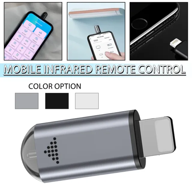 Mini Smartphone IR Remote Controller Adapter for iOS Infrared Control Universal.