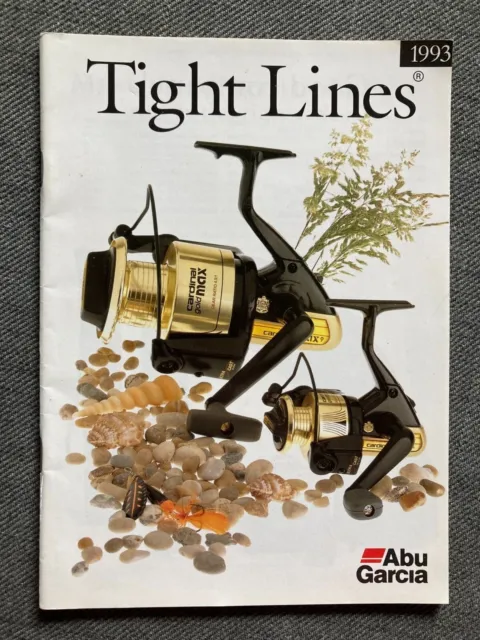 VINTAGE ABU GARCIA TIGHT LINES FISHING CATALOGUE FOR 1989/1990 direct 2000  £15.50 - PicClick UK