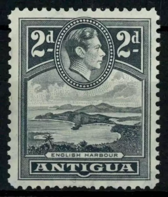 Antigua 1938-1951 SG#101, 2d Grey KGVI MH #F3145
