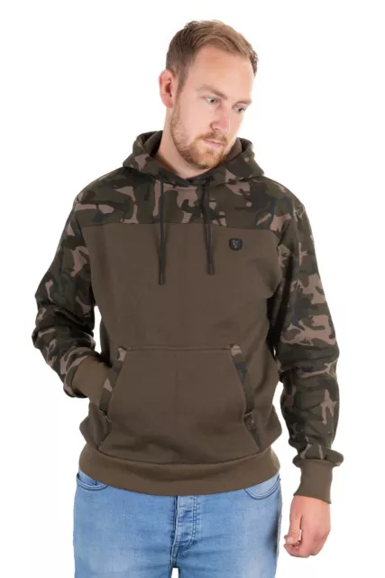 Fox Khaki / Camo Hoody NEW Carp Fishing Hoodie/Jacket *ALL SIZES*