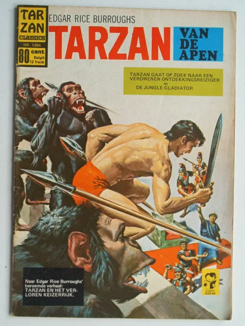 Tarzan Comic Niederlande 1960/1970er Jahre N° 1284 Edgar Rice Burroughs 1971