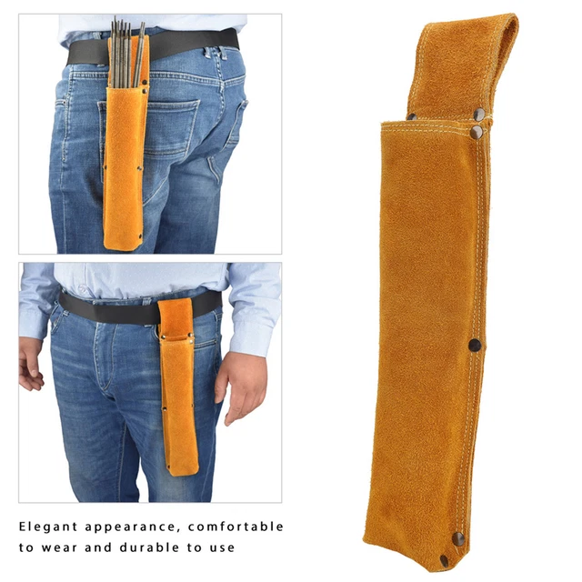 Support De Tige De Soudage Portable épaissi Cuir De Vachette