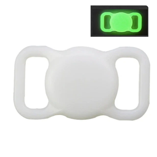 Pet Airtag Dog Cat Collar Holder Silicone for Apple Air Tag Protective Case AU