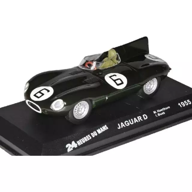 Jaguar D Hawthorin Bueb 1955 24 Hours Le Mans 1:43 Ixo Altaya Diecast