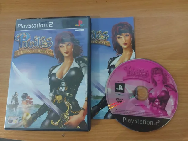 Pirates The Legend of Black Kat (Sony PlayStation 2 PS2) + manual