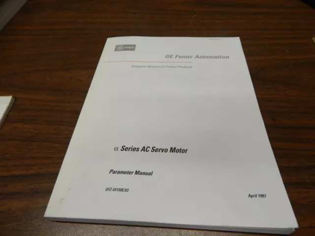 GE Fanuc a Series AC Servo Parameter Manual GFZ-65150E/03
