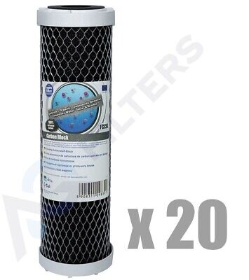 Aquafilter 3 STAGE 10" depuratore d'acqua e dechlorinator Kit Filtro 3/4" 