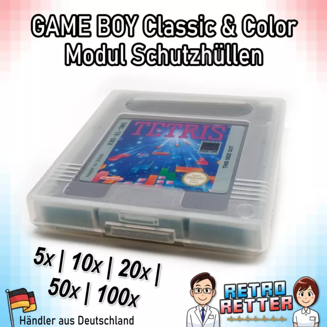 Modul Schutz Hülle für Nintendo GameBoy Classic Color Cartridge Spiele Case Box