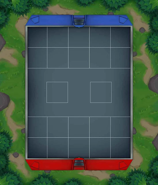 GRASS - YU-GI-OH Duel Arena Premium 2 Player Cloth Playmat $52.00 ...