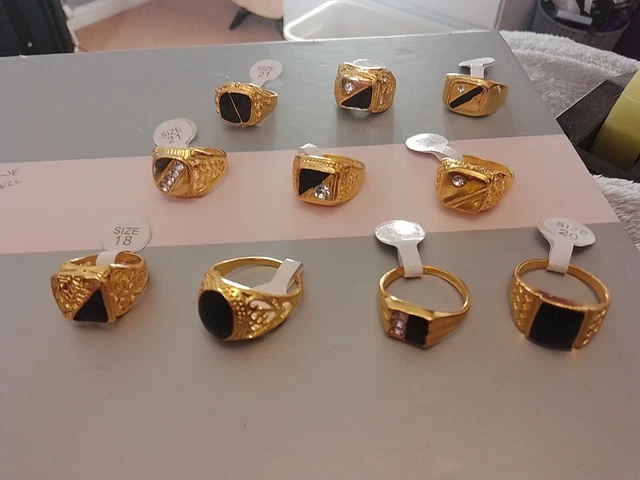 9ct Gold  Ring Gold Plated