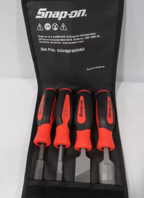 Snap-on Tools USA NEW 6-Piece RED Soft Grip Terminal Tool Kit SGDTT106
