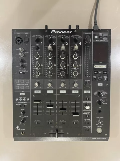 Pioneer DJM-900NXS Professional DJ Mixer 4-Channel 120 V