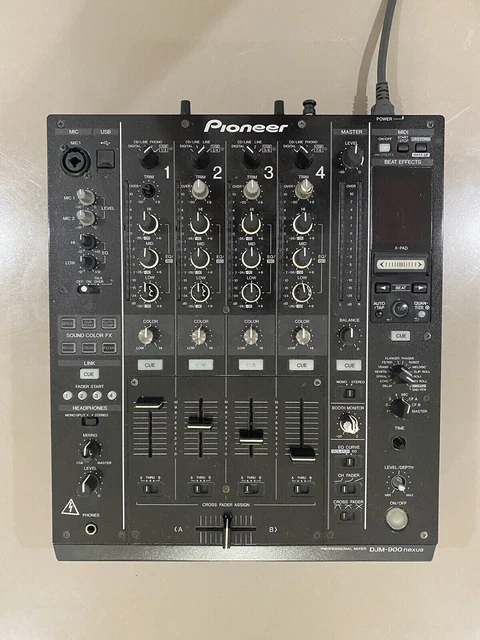 Pioneer DJM-900NXS Professional DJ Mixer 4-Channel 120 V Pioneer DJM-900NXS Professional DJ Mixer 4-Channel 120 V