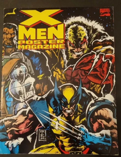 X-Men Poster Magazine #2 1993
