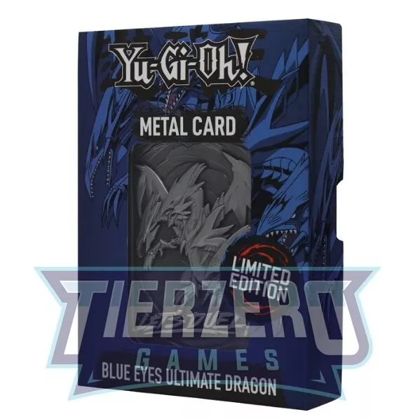 Yugioh Blue Eyes Ultimate Dragon Limited Edition Metal Card