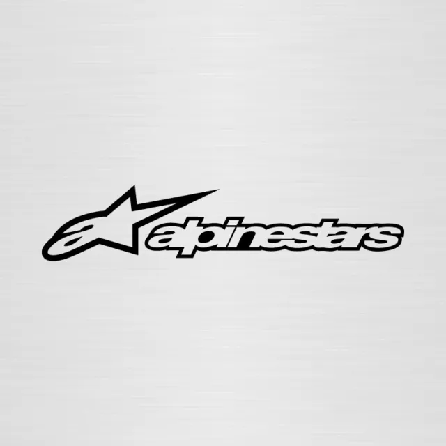 PEGATINA ALPINESTARS vinilo sticker autocollant decal adesivi aufkleber moto