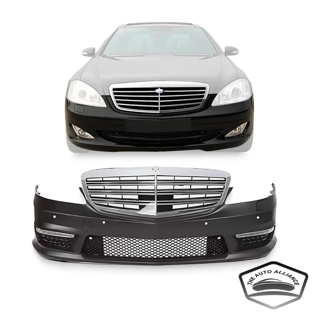 AMG Style Front Bumper For Mercedes W221 S Class 2007-2013 – No PDC Holes