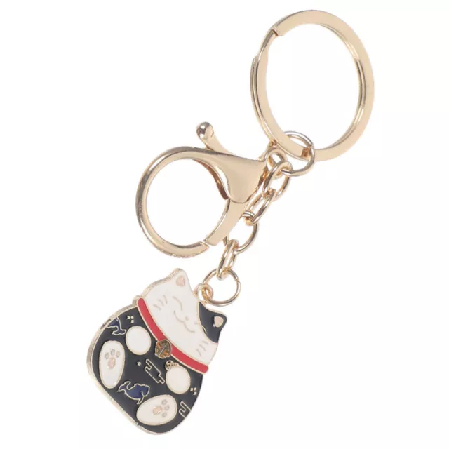 Japanese Style Cat Keychain Bag Pendant Keyring Fortune Cat Keychain Decor