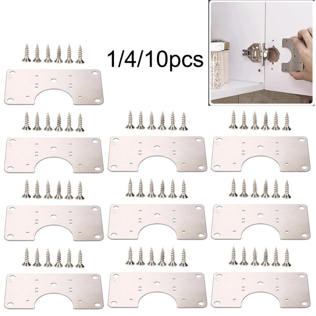 GDS-M439 – Lot De 10 Charnières 1x4 Avec 5 Griffes, Marron – Compatibles MOC Et Briques Classiques