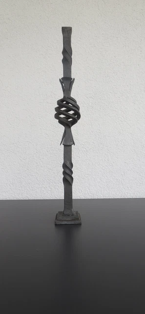 Schmiedeeiserne Stütze  für Kamin, Platten usw.  Höhe  ca. 59 cm