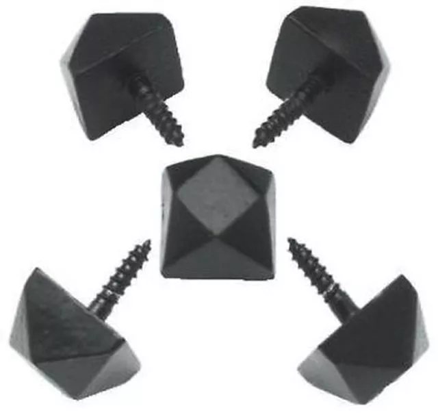 Black Antique Iron door studs in PACKS OF 2 4 6 8 10 20